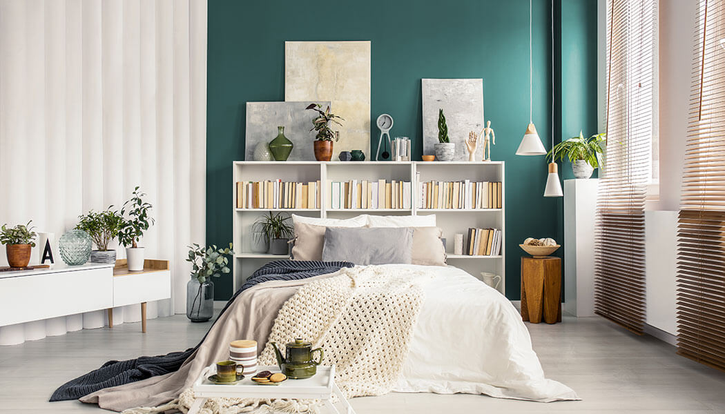 Invest In A Bookshelf Headboard